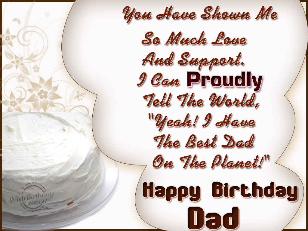 Happy Birthday Dad Pictures, Images & Photos