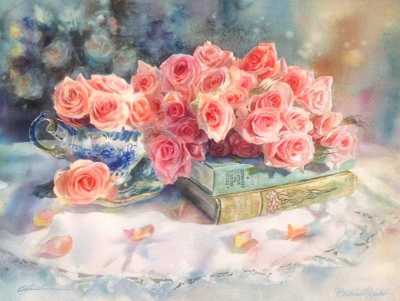 Flowers Painting Wallpapers HD Pictures