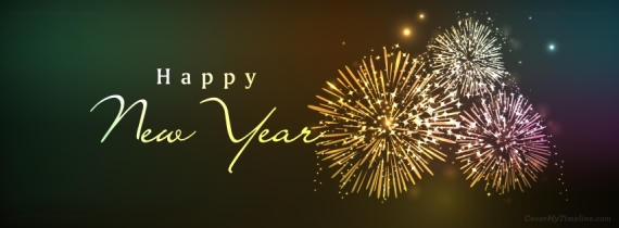 New Year Facebook Cover